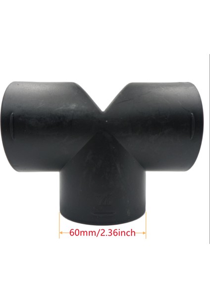 Düz 60MM Tarzı Hava Firar Kanalı Y T L Düz Parça Dirsek Boru Çıkışı Egzoz Marangoz Konektörü Webasto Eberspaecher Dizel Park Isıtıcısı (Yurt Dışından)