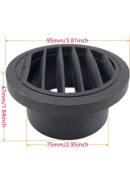 Düz 60MM Tarzı Hava Firar Kanalı Y T L Düz Parça Dirsek Boru Çıkışı Egzoz Marangoz Konektörü Webasto Eberspaecher Dizel Park Isıtıcısı (Yurt Dışından)