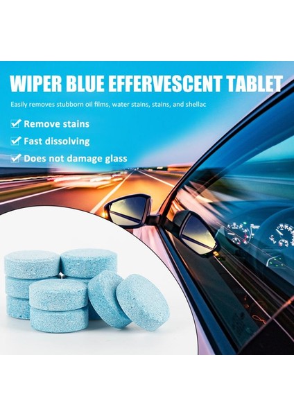 Altın Tarzı Adet Yoğunlaştırılmış Efervesan Tablet Silecek Araba Ön Cam Camı Katı Silecek Süper Konvansiyonel Araba Temizleme Tableti Tslm1 (Yurt Dışından) fırsatları