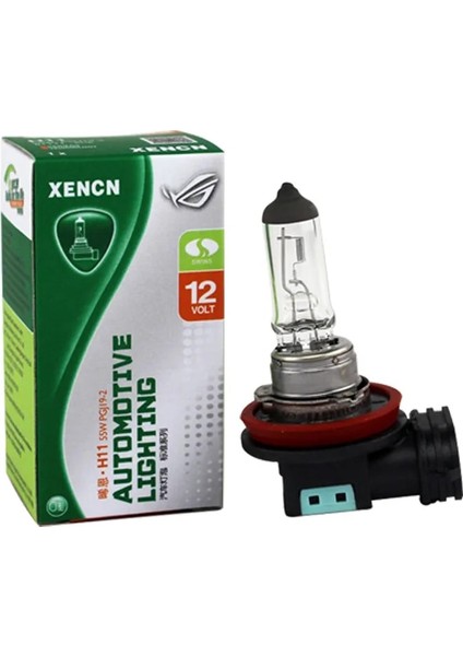 H11-12V-55W PGJ19-2 Xen Orijinal H1 H4 H3 H7 H8 H9 H11 H16 Hb3 Hbv Işık Standart Lamk Far Oto Sis Lambası Araba Halojen Ampul (Yurt Dışından)