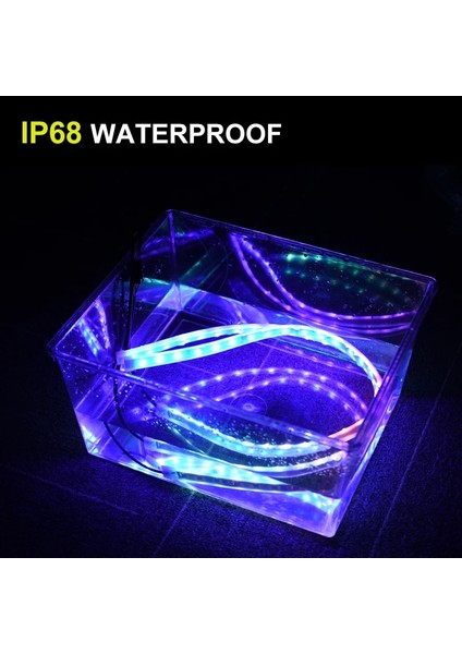 45CM Tarzı Uzaktan Kumanda Ar Sıralı Akan Rgb Gündüz Çalışan Işık Su Geçirmez Drl Çok Renkli LED Işık Şeridi Far Için Sinyal Işıklarını Dönüştür (Yurt Dışından)