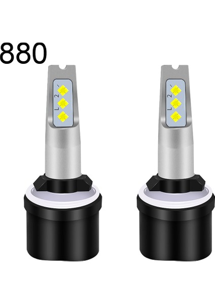 PSX24W Stili 12000K Buz Mavisi 2 Adet H7 Lm Yüksek Güç Far H1 H4 H8 H11 H Hb Hb LED Ampul Turbo Lamba Araba Için 12V 24V 6500K (Yurt Dışından)