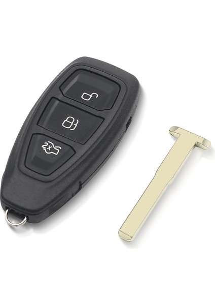 Keyyou Mhz 4d KR55WK 3 Düğme Araba Anahtarı Uzaktan Kumanda Anahtarı Ford Focus Için C-Max Mondeo Kuga Fiesta B-Max (Yurt Dışından)