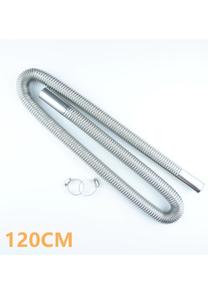 120CM Tarzı 60CM 100CM 120CM 150CM 200CM 250CM 300CM Hava Dizel Park Isıtıcısı Paslanmaz Çelik Egzoz Borusu Tüp Gaz Havalandırma Hortumu Araba Kamyon Van (Yurt Dışından)