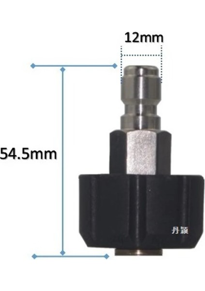 54,5 mm Stili Basınçlı Yıkayıcı Kar Köpüğü Lance Otomobil Aksesuarları Için Dişi Adaptöre Hızlı Bağlantıyı Kesme Erkek (Yurt Dışından) fiyatları