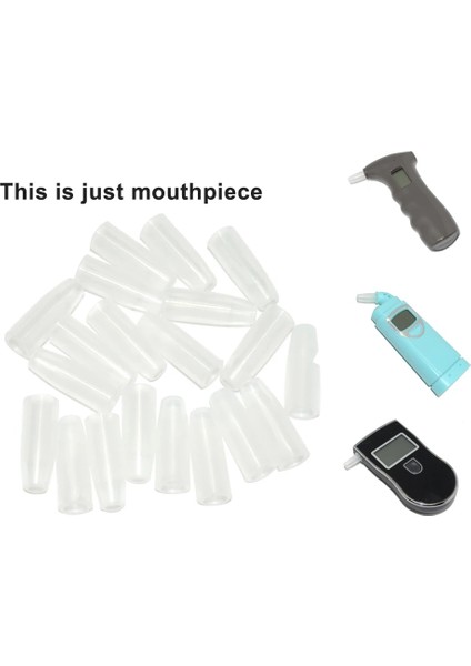 Çanta Breath Alkol Tester At-S Alkol Lotu Için Üfleme Ağzı Ağızlığı Dijital Için Profesyonel Ağızlıklar (Yurt Dışından)