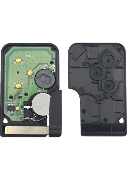 Model 1 Tarzı Keyyou 3 Düğme Akıllı Kart Anahtarı 434 Mhz ID46 Pcf Renault Clio Logan Megane Enic Uzaktan Pcb Araba Anahtarı Kart Anahtarı (Yurt Dışından) fırsatları