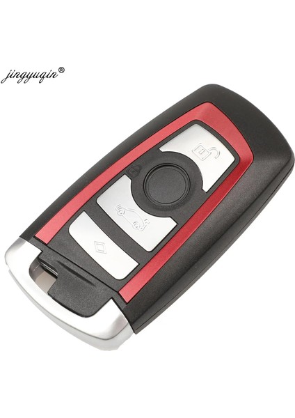 Siyah Stil 433MHZ Fem Jingyuqin Mhz Akıllı Uzaktan Anahtar Keylessgo Bmw Serisi Cas4 F Sistemi Fob KR55WK PCF7945 (Yurt Dışından)