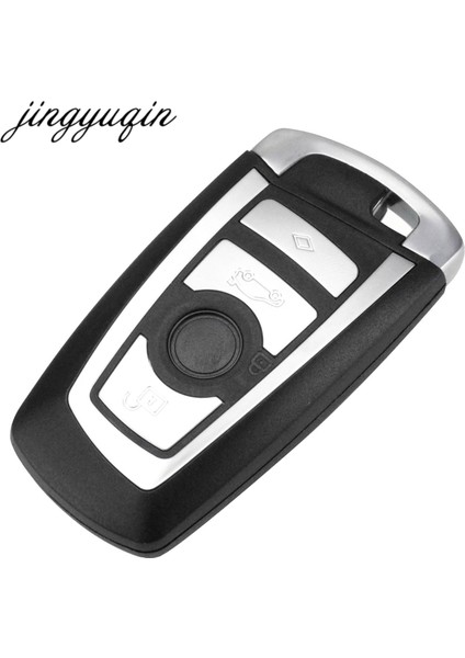 Siyah Stil 433MHZ Fem Jingyuqin Mhz Akıllı Uzaktan Anahtar Keylessgo Bmw Serisi Cas4 F Sistemi Fob KR55WK PCF7945 (Yurt Dışından)