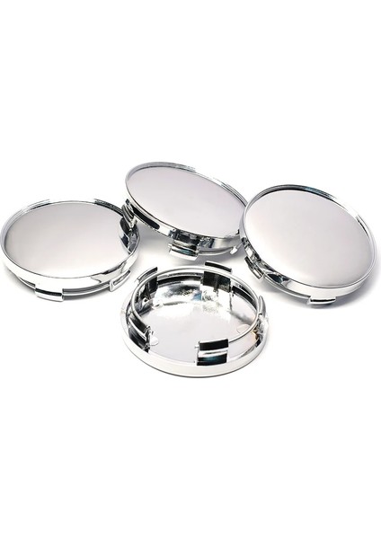 mm (54MM) Fit Rozeti Krom Araba Jantları Merkezi Jant Kapağı Kapakları Araba Styling (Yurt Dışından)