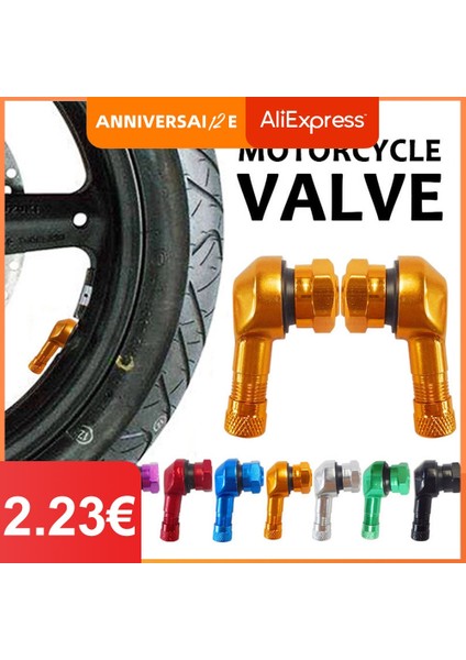 Turuncu Tarzı 2 Adet Alüminyum Alaşımlı Vana Motosiklet Jantı 90 Derece Açı Motosiklet Tekerleği Lastik Tubeless Vana Jant Parçaları Için Kaynaklanıyor 9 Renk (Yurt Dışından) fiyatları