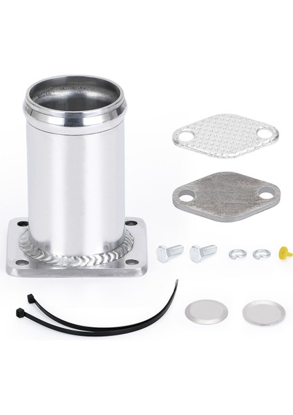 Gümüş Tarzı Pqy - Alüminyum Egr Temizleme Kiti Egr Silme Kiti Boşluk Baypas Bmw Ed 320D 330D 330XD 320CD 318TD 320TD PQY-EGR07 (Yurt Dışından)