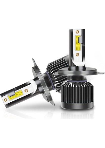 20000LM Tarzı Beyaz Kongyide Araba Işık H4 110W Lm Cob LED Araba Farlar Dönüşüm Küre Ampuller Beak Beyaz Araba LED Işık Dc (Yurt Dışından)