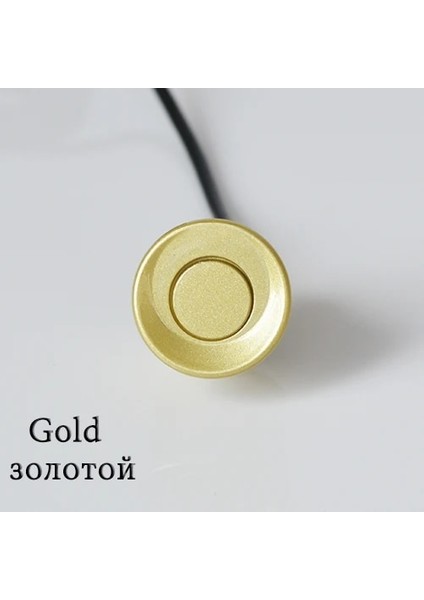 Altın 22MM Sensör Siyah Kırmızı Mavi Gümüş Altın Beyaz Gri Şampanya Altın Rengi Araba Park Sensörü Kiti Monitör Için Ters Sistem (Yurt Dışından)