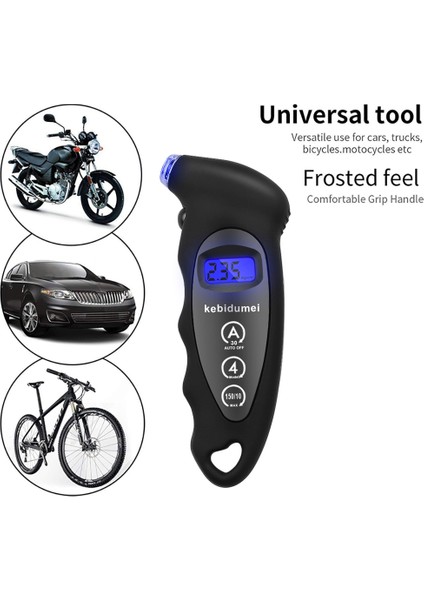 Gümüş Tarzı Sikeo Lastik Basınç Göstergesi Psı Arka Işık Yüksek Hassasiyetli Dijital Lastik Basıncı Izleme Araba Lastiği Basınç Göstergesi (Yurt Dışından) indirimleri