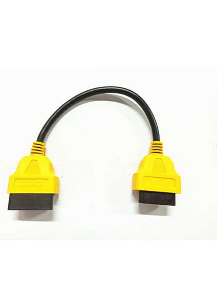 Kırmızı 13CM Tarzı Obd 2 Teşhis Tel Uzatma Kablosu 13CM 30CM 16-Pin Obd Iı Fişi Erkek-Kadın Taşınabilir Uzatma Adaptörü Kablo Konnektörü (Yurt Dışından)