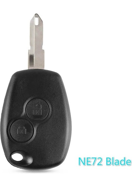 NE72 Bıçak Stili Keyyou 2 Düğmeler Araba Uzaktan Anahtar Kabuk Kılıf Renault Megan Modus Clio 3 Kangoo Twingo Logan Sandero Duster Nissan Almera Için (Yurt Dışından)