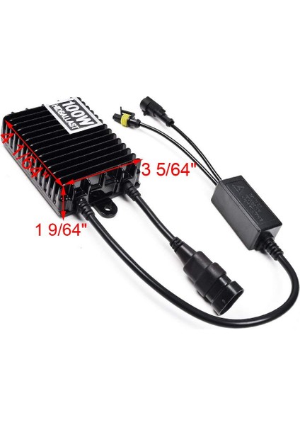 4300K ​​tarzı 2x 100W Saklı Ampuller 6000K H1 H3 H4 H7 Hw 4300K ​​8000K Balast Hıd Xenon 12V Araba Işık Far (Yurt Dışından)