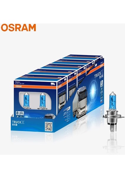 H4 Osram H7 H4 H3 H1 24V Truck x Farlar Yüksek Güçlü K Parlatıcı ve Beyazlatıcı Halojen Lamba (2 Adet) (Yurt Dışından) fiyatları