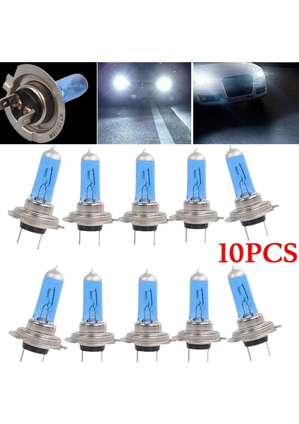H7 12V 55W Xenon Beyaz 6000K Halojen Araba Farları Lamba Ampul Bmw E39 E60 E90 Oto Aksesuarları (Yurt Dışından)