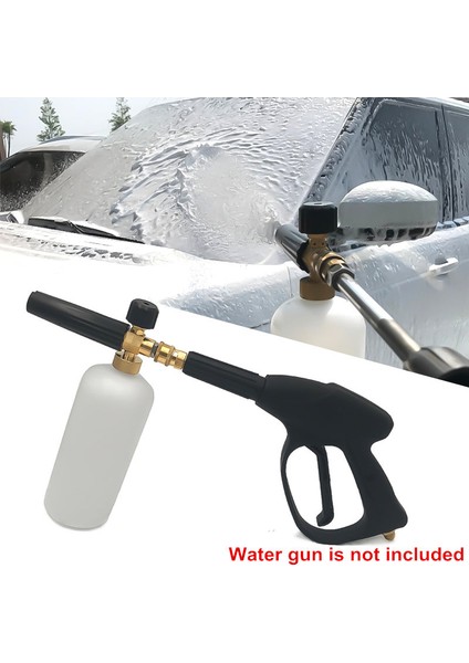 Renksiz Stil 1l 500ML Sikeo Araba Yıkama Köpük Tabancası Kar Köpük Lance Jeneratör Yüksek Basınçlı Iç Derin Araba Temizleme Tabancası Tornador Için (Yurt Dışından)