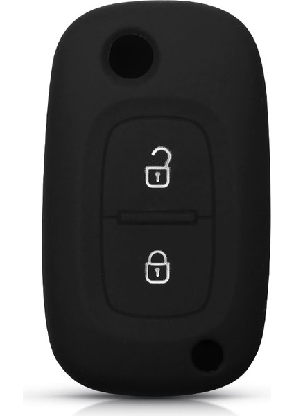 Silikon 2 Düğme B Tarzı Keyyou Düğmeler Filp Araba Uzaktan Anahtar Durum Kabuk Renault Fluence Clio Megane Kangoo Modus NE73VA2 Blade ile Otomatik Anahtar (Yurt Dışından)