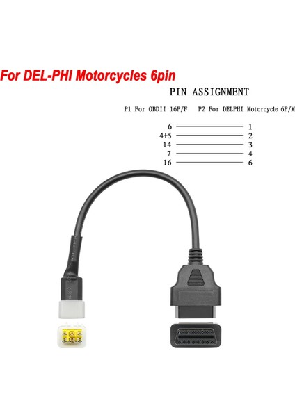 Harley 6pin Stili Için Obd2 Konektörü Ktm Motosiklet Motobike Için Yamahahondaharleyducatikawasaki Obd Oto Araçları Moto Uzatma Kablosu (Yurt Dışından) fırsatları