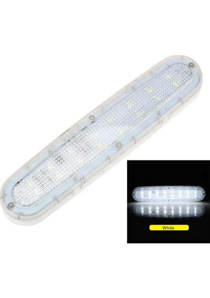 Beyaz Araba Iç Okuma Işığı Manyetik LED Gece Kablosuz Araba Arka Koltuk Tavan Tavan Işık Kitleri USB Şarj Gövde Lambası Fxture (Yurt Dışından)