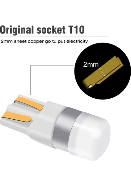 Mavi Stil Kırmızı Okeen T10 W5W LED Araba Gümrükleme Işıkları Okuma Lammd Oto Iç Araç Dome Kapı Ampul Aksesuarları Bagaj Lambası 6000K (Yurt Dışından) indirimleri