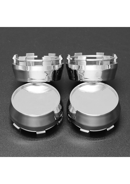 Krom Stili 4pcslot Yüksek 60 mm Krom Plastik Düz Yüzey Araba Tekerlek Merkezi Hub Kapakları Toz Kapağı Oto Jant Lastik Jant Kapağı (Yurt Dışından) fırsatları