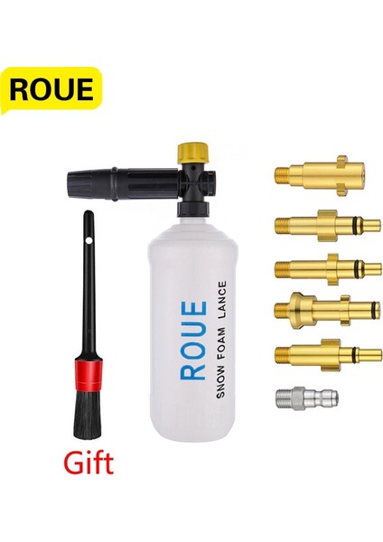 Hızlı Tak Tarzı Roue Kar Köpük Lance Basınçlı Yıkayıcı Köpük Jeneratörü Yıkama Püskürtme Tabancası Köpük Adaptörü Karcher Parkside Huter Bosch (Yurt Dışından)