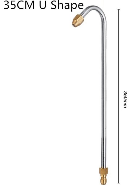 Kırmızı Stil 6 Boyutlu Araba Yıkayıcı Metal Jet Lance Su Tabancası Yüksek Basınçlı Temizleyici Eki G Araba Aksesuarları Için Açılı Lance (Yurt Dışından)