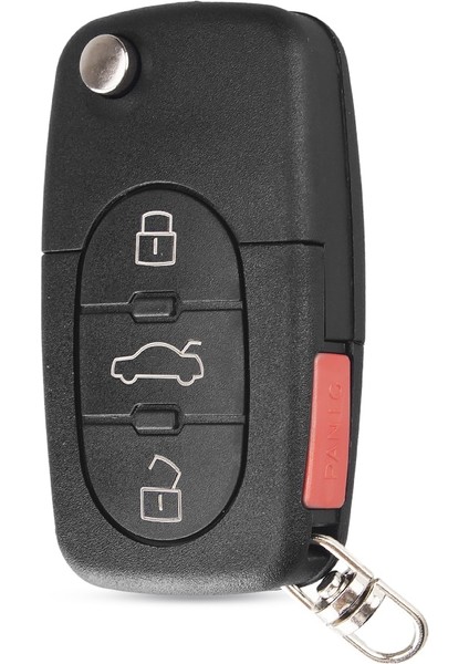 3 Ağrılı Tarzı ile CR1620 Dandkey Fl Düğmeleri Katlanır Uzaktan Anahtar Kabuk Kılıf Audi Tt A2 A3 A4 A6 A8 B5 Rs4 Quattr HU66 Blade CRCR1616 Tutucu (Yurt Dışından)