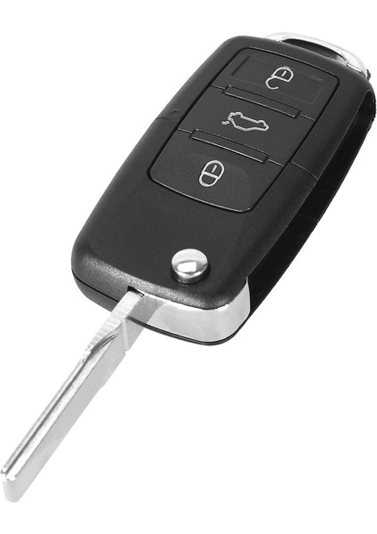 2 Düğme Dandkey 3 Düğmeler Flip Katlanır Anahtar Kabuk Volkswagen Vw Jetta Golf Passat B5 Beetle Polo Bora Fob Araba Uzaktan Anahtar Kutu Kapağı (Yurt Dışından)