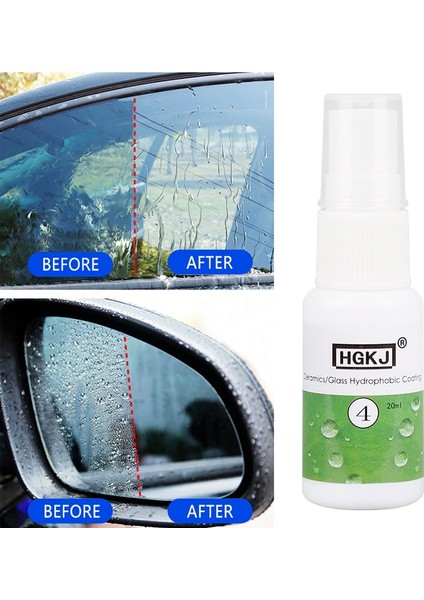 Hgkjml Su Geçirmez Yağmur Geçirmez Buğu Önleyici Ajan Cam Hidrofobik Kaplama Sprey Araba Ön Camı Mobil Ekran Tslm1 Için (Yurt Dışından)