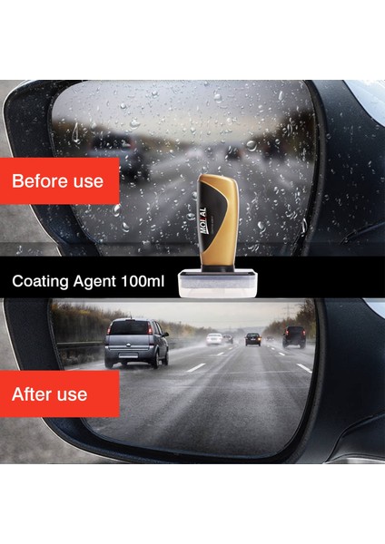 Ajan Yağmur Geçirmez Tarzı 100ML Otomatik Buğu Önleyici Ajan Araba Camı Nano Hidrofobik Kaplama Sprey Otomotiv Buğu Önleyici Ajan Gözlük Buğu Çözme (Yurt Dışından) indirimleri