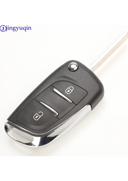 Anahtarlık Tarzı Peugeot Için Jingyuqin CE0536 Citroen C-Triomphe C-Quatre L C5 Için Peugeot Için Modifiye Çevirme Uzaktan Anahtar Kabuk (Yurt Dışından) modelleri