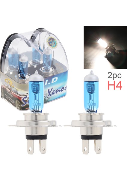 Xiyu Shop H4 55W 6000K H7 Halojen Araba Lambası 12 V H11 H1 H3 H8 H Beyaz Işık Otomatik Ön Far Sis Ampul Araba Için Otomatik Far (Yurt Dışından)