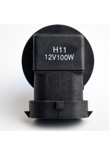 Hippcron H11 Halojen Ampul 12V 100W Süper Beyaz 5000K Kuvars Cam Koyu Mavi Araba Far Lambası (Yurt Dışından)