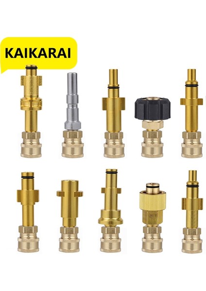 Yeşil Stil Basınçlı Yıkayıcı Hızlı Bağlantı "püskürtme Tabancası Değnek Lance Bayonet Adaptörüne" Karcher Için Hızlı Bağlantı Kesme Serbest Bırakma Tertibatı (Yurt Dışından)