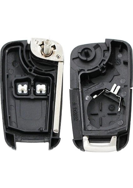 Dıykey 2 Düğme HU100 Kesilmemiş Boş Uzaktan Anahtar Kabuk Kılıf Opel Astra J Zafira B Insignia Adam Astra J Cascade Karl Zafira C (Yurt Dışından) fiyatları