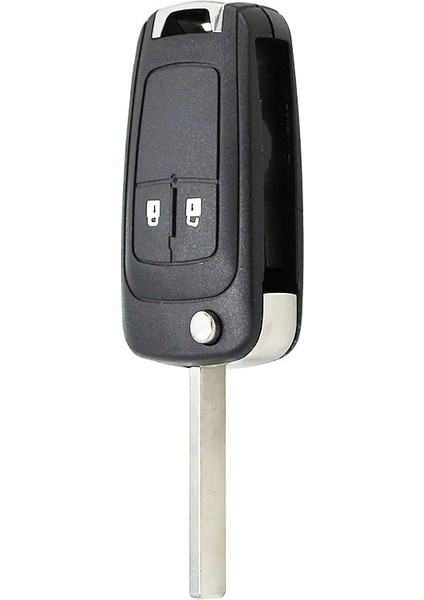 Dıykey 2 Düğme HU100 Kesilmemiş Boş Uzaktan Anahtar Kabuk Kılıf Opel Astra J Zafira B Insignia Adam Astra J Cascade Karl Zafira C (Yurt Dışından) modelleri