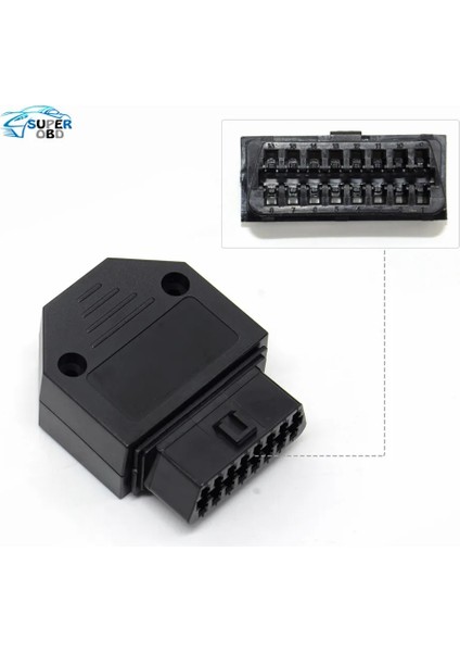 Yaşlı Kadın Tarzı Yeni Araba Teşhis Aracı J1962F Obd Dişi Konnektör Obdıı Onnector Adaptörü Vidalı Teşhis-Çok (Yurt Dışından)