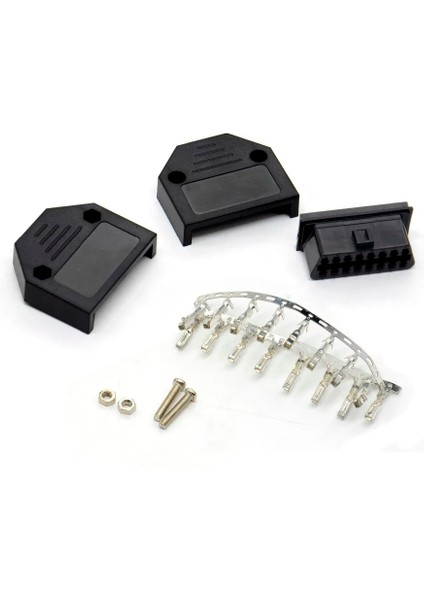 Yaşlı Kadın Tarzı Yeni Araba Teşhis Aracı J1962F Obd Dişi Konnektör Obdıı Onnector Adaptörü Vidalı Teşhis-Çok (Yurt Dışından)