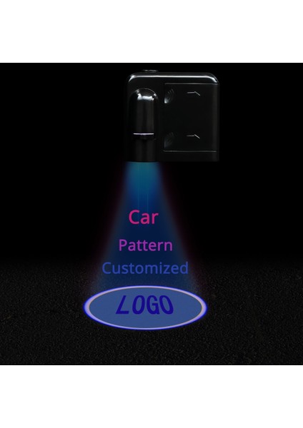 ÇIP-261 1 Adet Karşılama Işığı Kablosuz LED Araba Kapısı Karşılama Lazer Projektör Logosu Hayalet Gölge Işıkları Araba Dekorasyon Işık Aksesuarları (Yurt Dışından) indirimleri