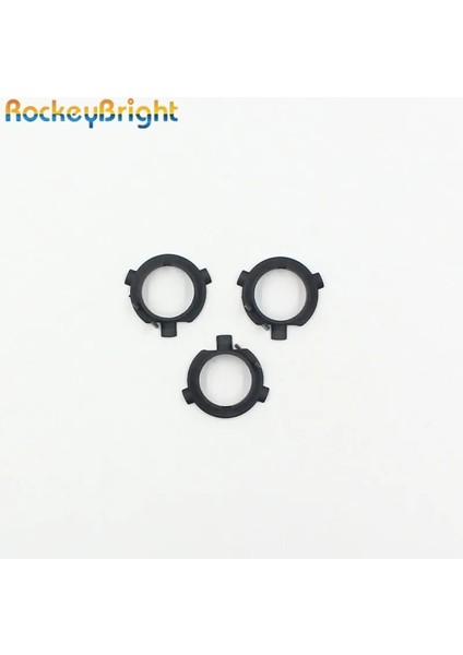 Rockeybright 2 * LED H7 Ampul Sahipleri Adaptörleri Lamba Tabanı H7 LED Far H7 Adaptörü Hyundai Veloster Santa Fe Için Kıa K3 K4 K5 (Yurt Dışından)