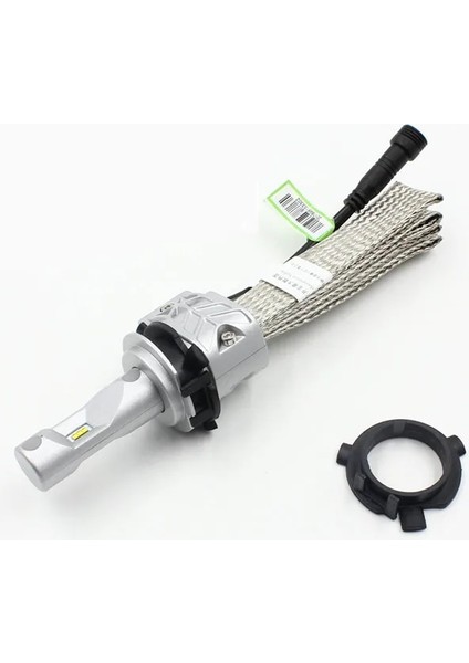 Rockeybright 2 * LED H7 Ampul Sahipleri Adaptörleri Lamba Tabanı H7 LED Far H7 Adaptörü Hyundai Veloster Santa Fe Için Kıa K3 K4 K5 (Yurt Dışından) modelleri