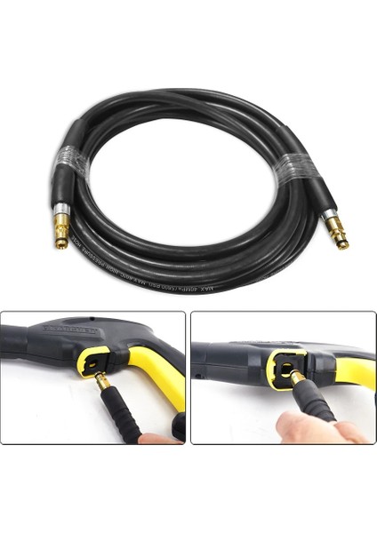 01 10M Stili Yazın Yüksek Li Yıkayıcı Hortum Bağlantı Noktaları Karcher K2 K3 K4 K5 K Serisi Için Yüksek Basınçlı Yıkama Suyu Temizleme Hortumu (Yurt Dışından)