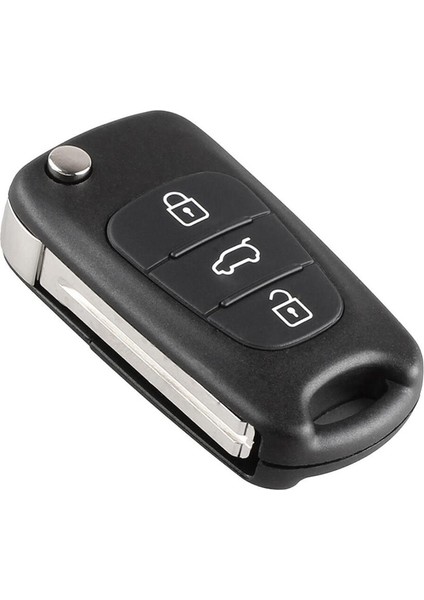 3 Düğmeli Katlanır Araba Uzaktan Anahtar Çevirme Katlanır Anahtar Kabuk Kılıf Hyundai I20 I30 IX35 I35 (Yurt Dışından)