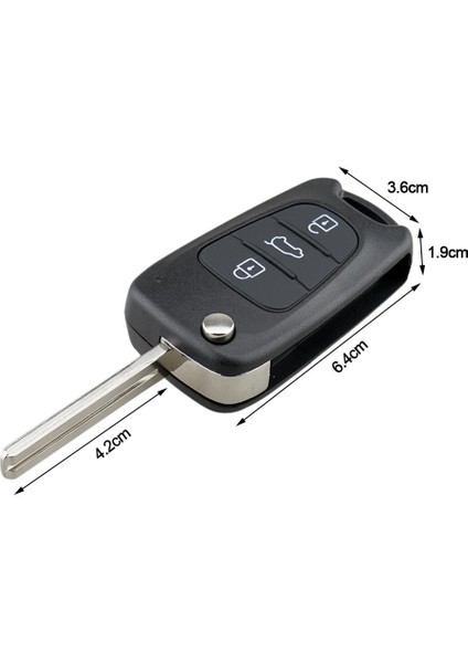 3 Düğmeli Katlanır Araba Uzaktan Anahtar Çevirme Katlanır Anahtar Kabuk Kılıf Hyundai I20 I30 IX35 I35 (Yurt Dışından) fiyatları